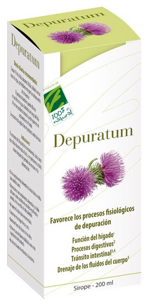 100% Natural Depuratum Sirope 200 ml