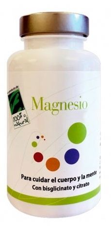 100% Natural Magnesio 180 Cápsulas