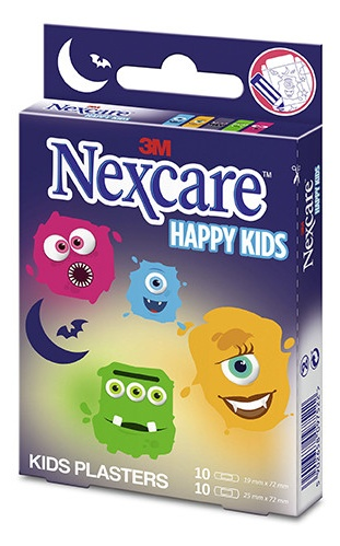 3M Nexcare Kids Plasters Monsters 20 Surtidas