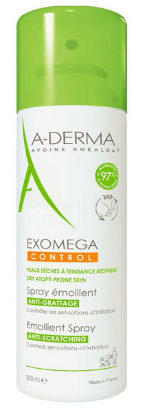 A-Derma Exomega Control Spray Emoliente 200 ml