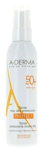 A-Derma Protect Fotoprotector en Spray SPF50 200 ml
