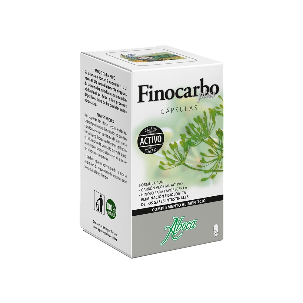 Aboca Finocarbo Plus 50 cápsulas