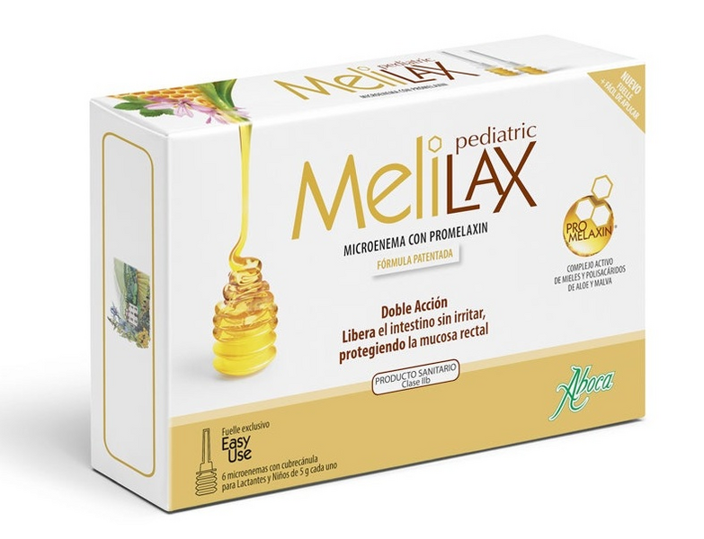 Aboca Melilax 6 Microenemas Pediatric 5 gr