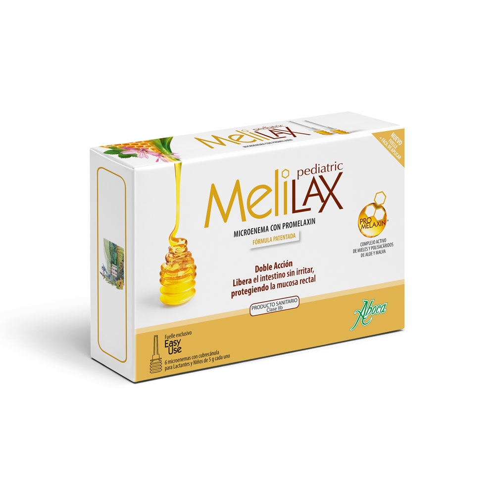 Aboca Melilax Pediatric Microenemas 5g 6 unidades