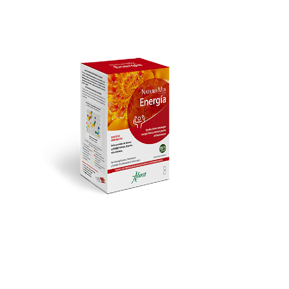 Aboca Natura Mix Advanced Energia 20 sobres Bucodispersables