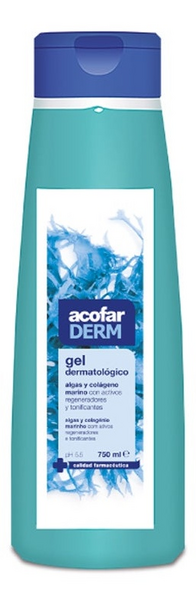 Acofarderm Gel Algas y Colágeno Marino 750 ml