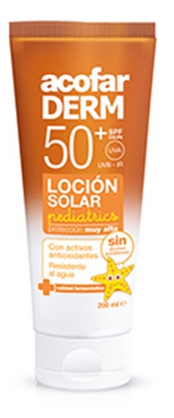 Acofarderm Loción Solar Pediatrics SPF50+ 200 ml