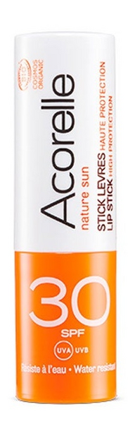 Acorelle Bálsamo Labial Solar SPF30 BIO 4 gr