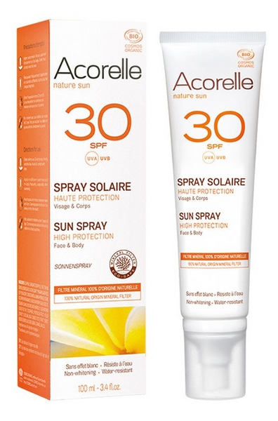 Acorelle Spray Solar SPF30 BIO 100 ml