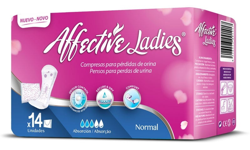 Affective Compresa Normal Ladies 14 Uds