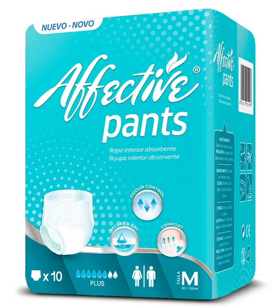 Affective Pants Safe Talla Mediana 10 Uds