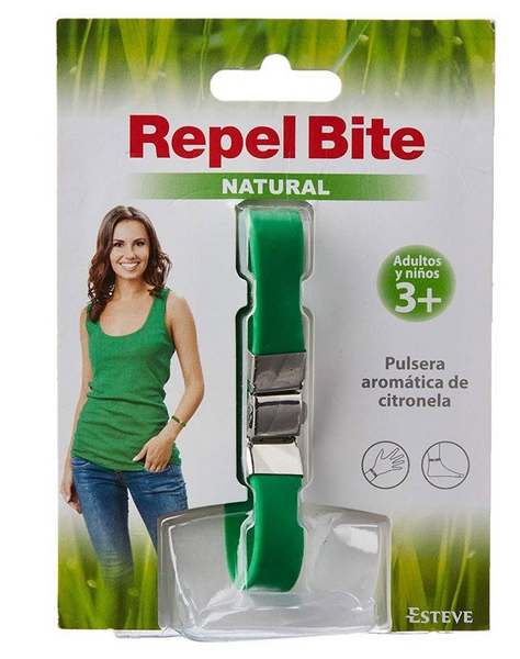 AfterBite RepelBite Natural Pulsera Antimosquitos