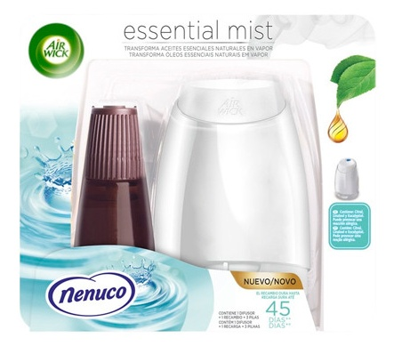 Air Wick Essential Mist Difusor + Recambio Nenuco 1 ud