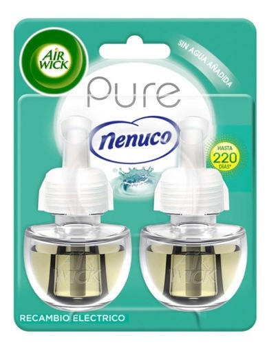 Air Wick Recambio Ambientador Eléctrico Nenuco 2 uds