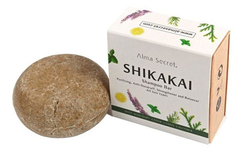 Alma Secret Champú Sólido Shikakai (Caída, Caspa y Dermatitis) 85 gr