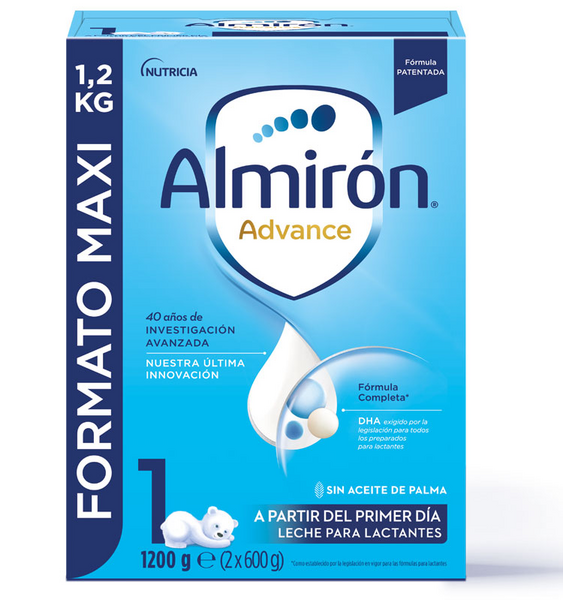 Almirón Advance 1 con Leche de Inicio 1,2 kg