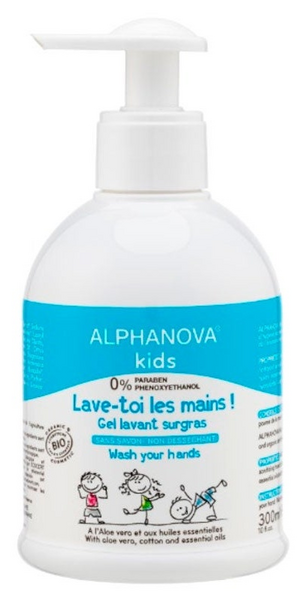 Alphanova Gel Desinfectante Lávate Las Manos Kids 300 ml