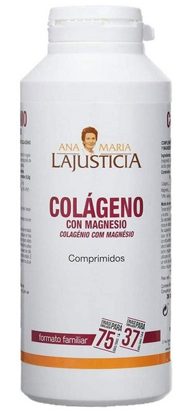 Ana Maria LaJusticia Colágeno y Magnesio Formato Familiar 450 Comprimidos