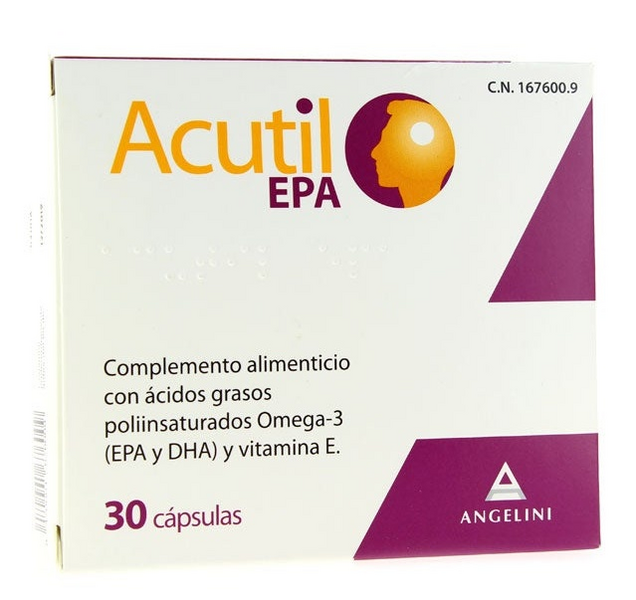 Angelini Acutil EPA 30 Cápsulas