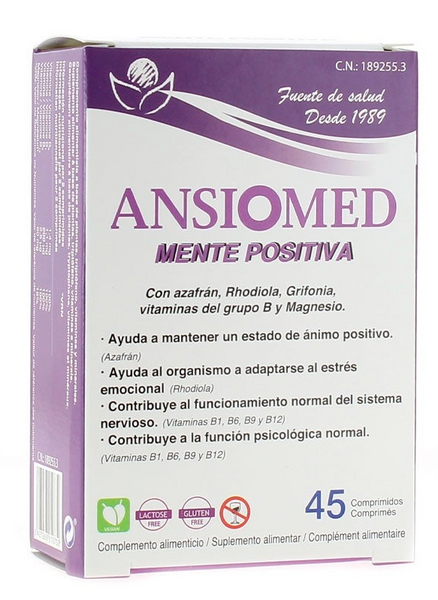 Ansiomed Mente Positiva 45 Comprimidos