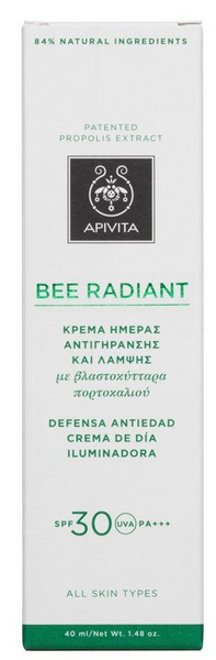Apivita Bee Radiant Crema de Día Anti-Edad SPF30 40 ml