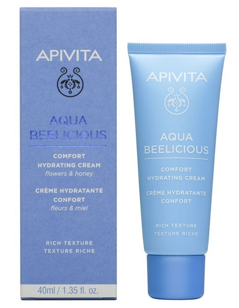 Apivita Crema Hidratante Confort Textura Rica Aqua Beelicious 40 ml