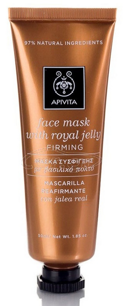 Apivita Face Mask Mascarilla Facial Reafirmante y reestructurante Con jalea real Royal Jelly 50 ml