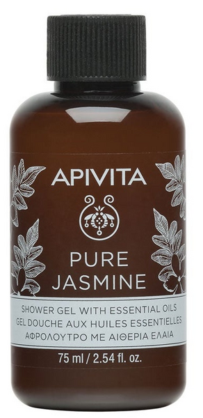 Apivita Pure Jasmine Gel de Baño con Aceites Esenciales 75 ml