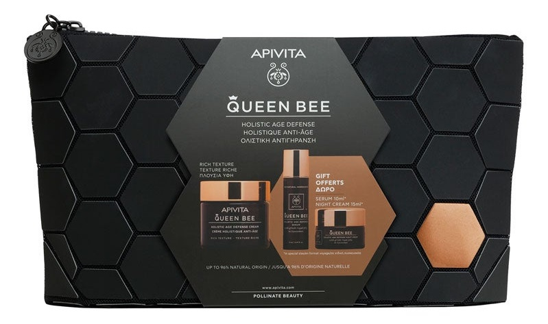 Apivita Queen Bee Neceser Crema Rica+2 Minitallas