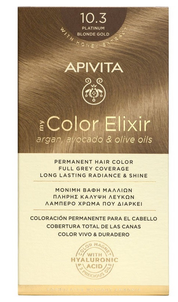 Apivita Tinte My Color Elixir N103 Rubio Platino Dorado