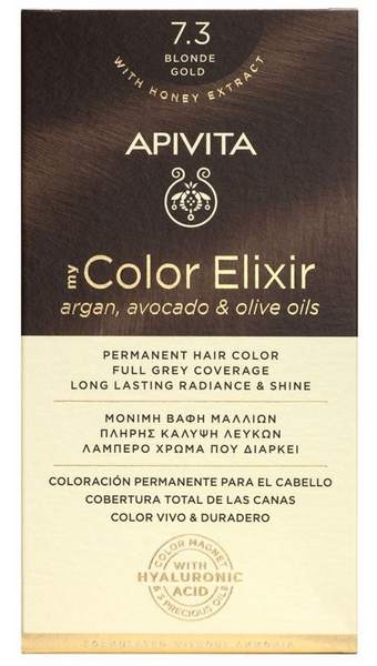 Apivita Tinte My Color Elixir N73 Rubio Dorado