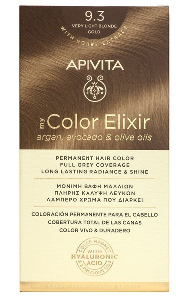 Apivita Tinte My Color Elixir N93 Rubio Muy Claro Dorado