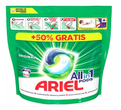 Ariel All In 1 Pods Original 26+13 Dosis