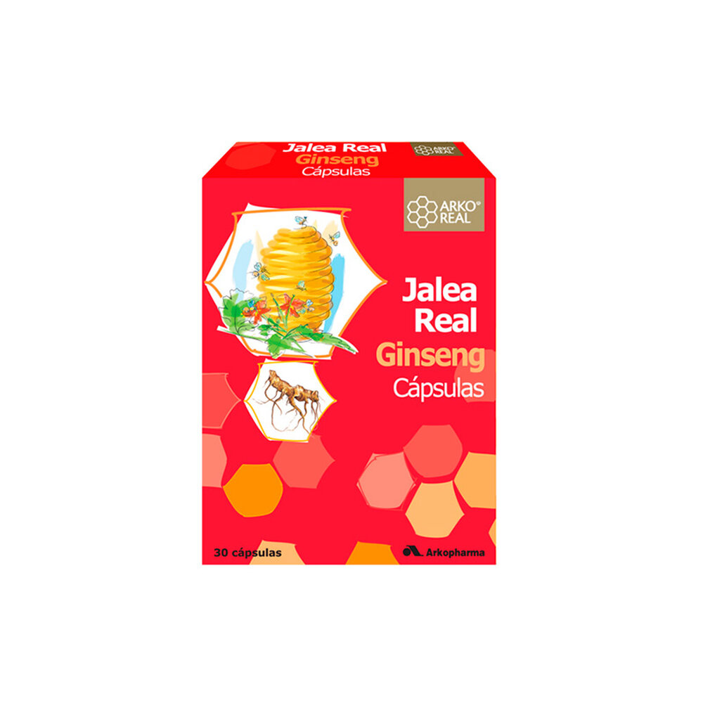 Arko Real Jalea Real + Ginseng 20 Ampollas