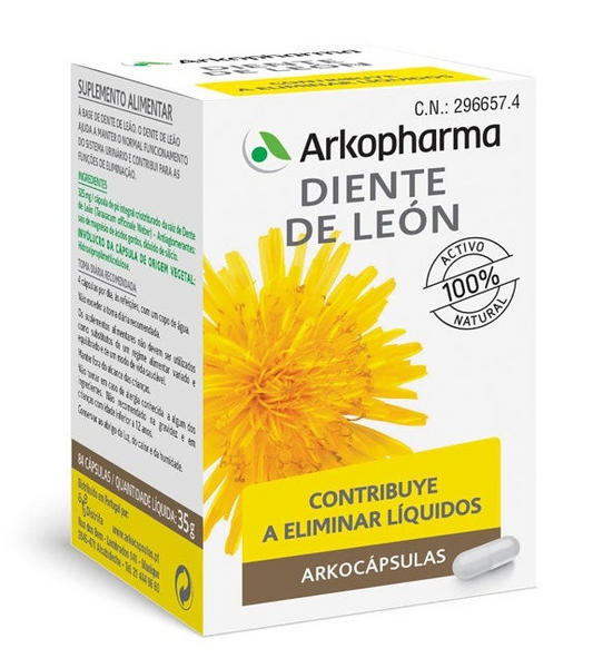 Arkopharma Arkocápsulas Diente de León 84 Cápsulas