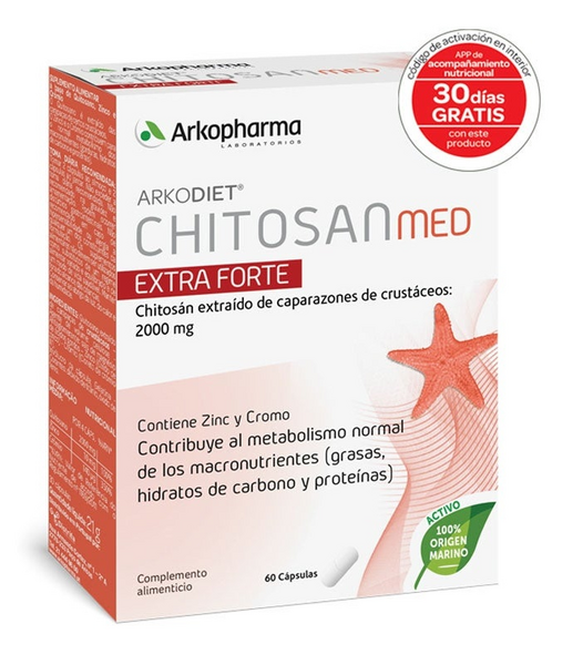 Arkopharma Arkodiet Chitosán Extraforte 500 mg 60 Cápsulas