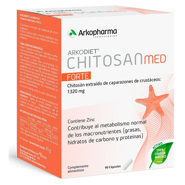 Arkopharma Arkodiet Chitosán Forte 90 Cápsulas 325 mg