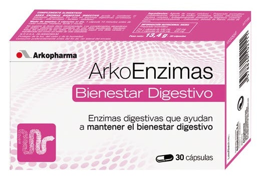 Arkopharma Arkoenzimas Bienestar Digestivo 30 Capsulas