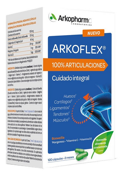 Arkopharma Arkoflex 100% Articulaciones 120 Cápsulas