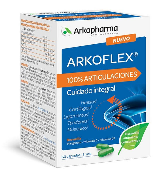 Arkopharma Arkoflex 100% Articulaciones 60 Cápsulas