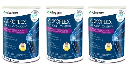 Arkopharma Arkoflex Colágeno Sabor Limón Pack 3x360 gr