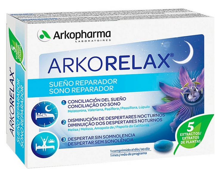Arkopharma Arkorelax Sueño 30 Comprimidos