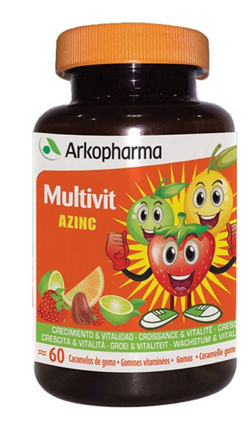 Arkopharma Arkovital Multivit Crecimiento y Vitalidad 60 Caramelos