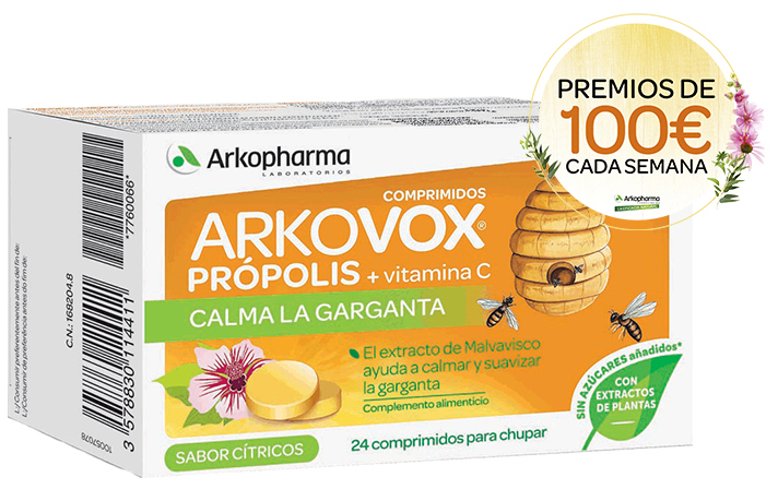 Arkopharma ArkoVox Cítricos con Própolis 24 Comprimidos