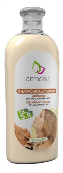 Armonia  Champu Anticaspa Arcilla y Azufre 300 ml