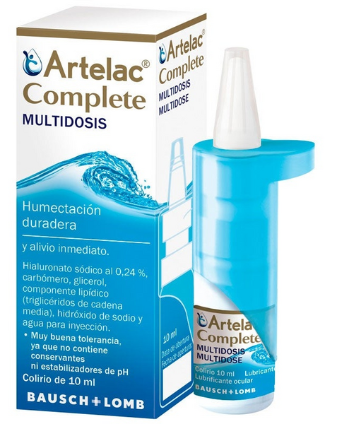Artelac Complete Multidosis Lubricante Ocular 10 ml