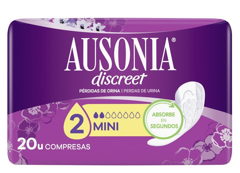 Ausonia Discreet Mini 20 Uds