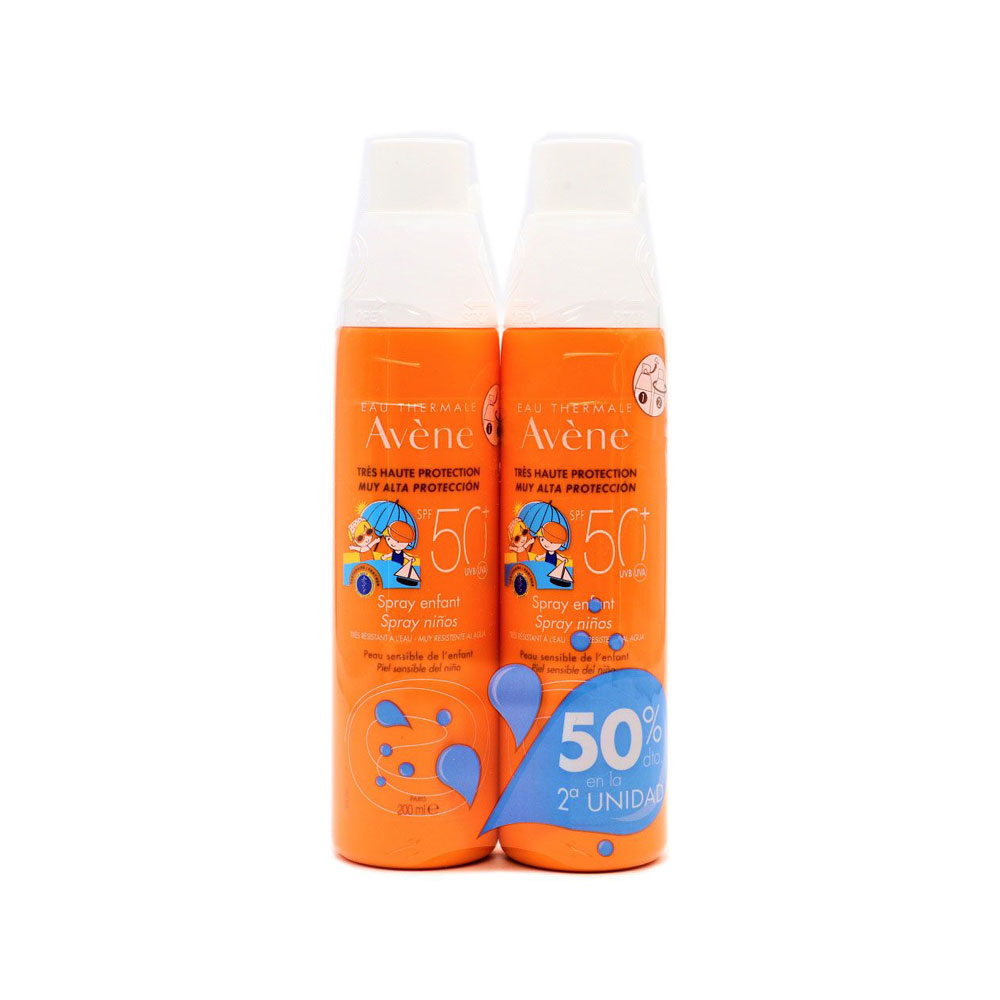 Avène Duplo Fotoprotector Niños Spray SPF50+ 200 ml