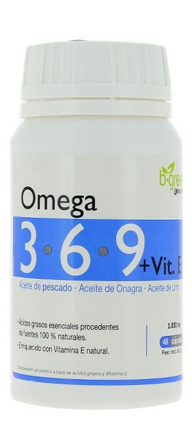 b-green innolab Omega 3-6-9 B.Green 48 Cápsulas