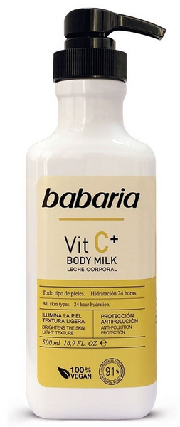 Babaria Body Milk Vitamina C 500 ml